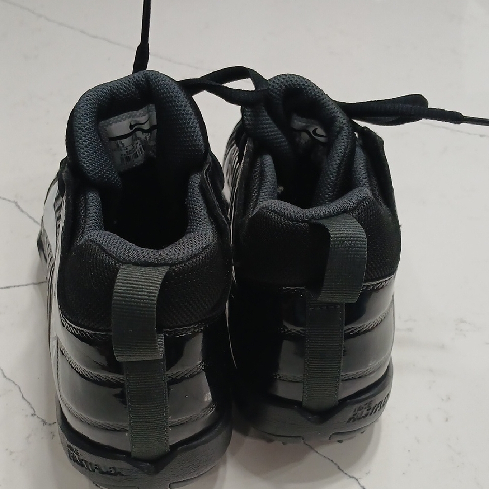 Nike Alpha Black Cleats, Nike Alpha Menace 2 Shark, Sz 8.5, Pre-owned, Good Cond - Picture 3 of 4